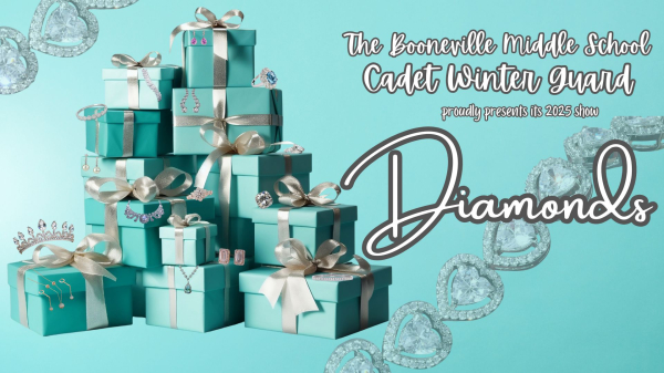 Booneville Middle School Cadet Winter Guard