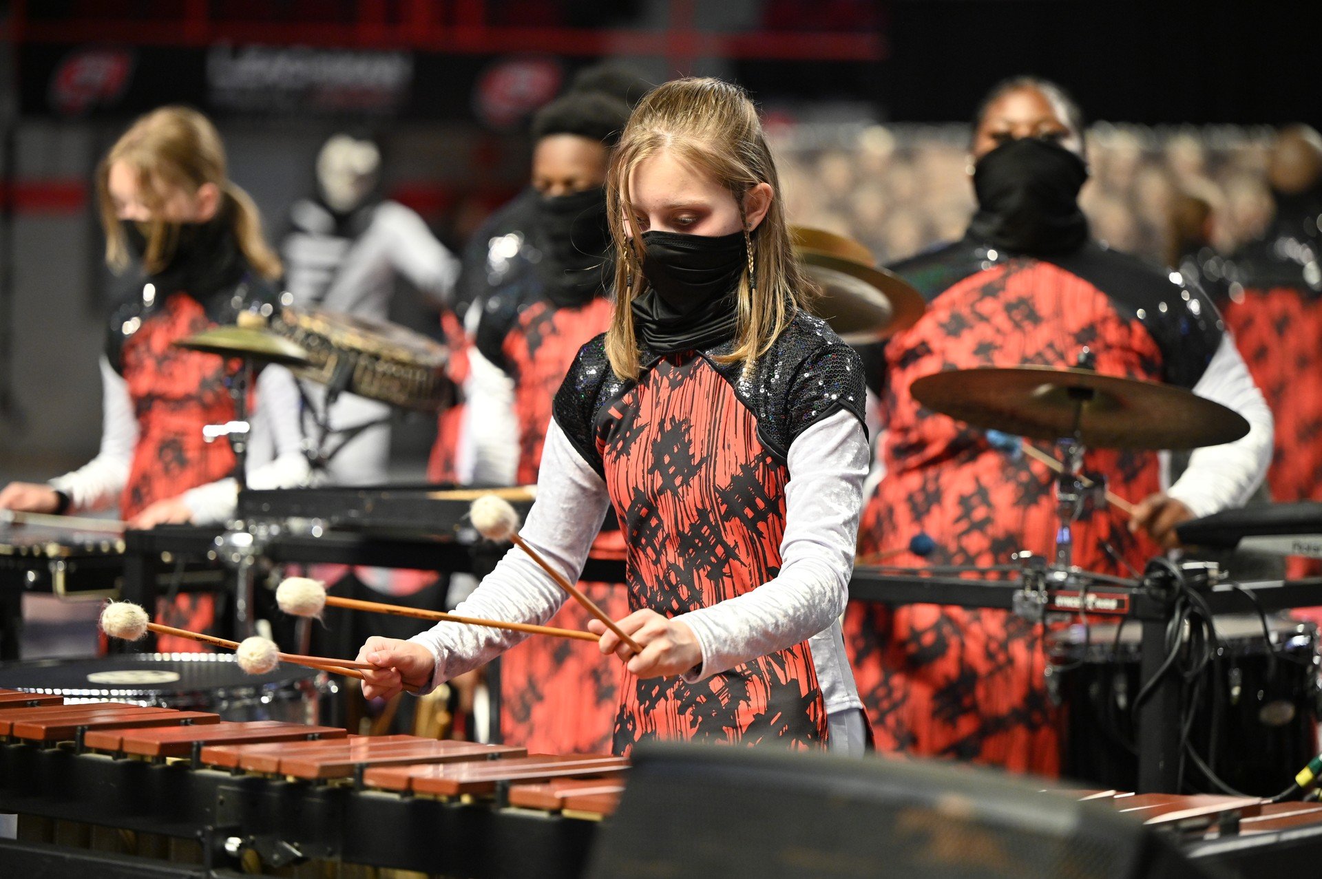 Tupelo HS_RipTide Indoor Percussion