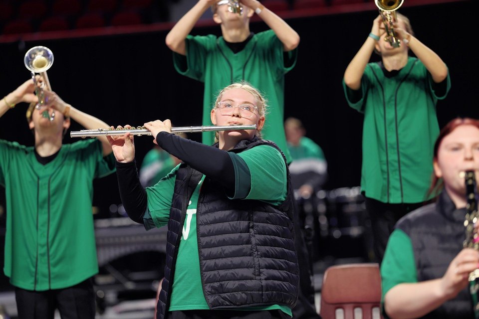 Green Hill Indoor Performance Ensemble performing