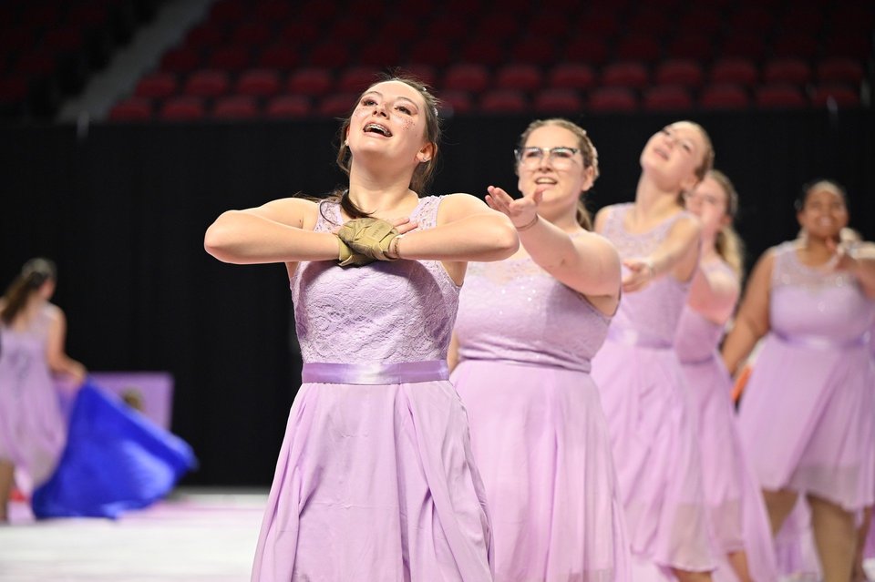 Belleville East HS A performing