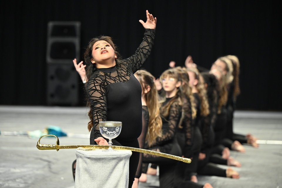 Apollo High School performing