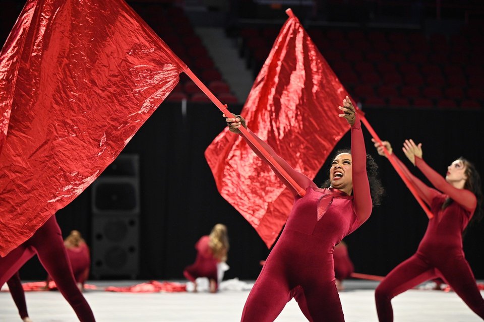 White House Winter Guard performing