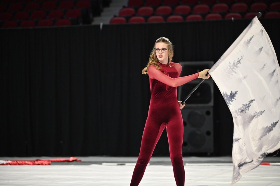 White House Winter Guard performing