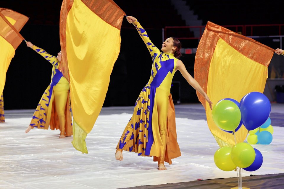 Hart County Cadet Guard performing