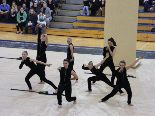 Desoto Central JV Winter Guard photo