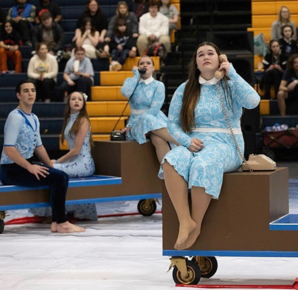 The Page HS Winter Guard photo