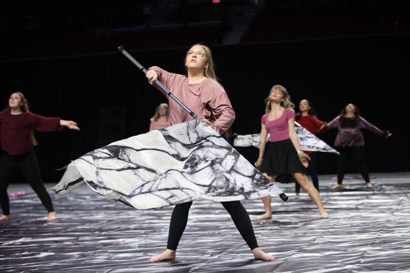 Grayson County HS Winterguard 