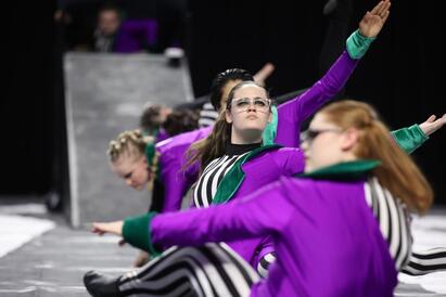 McCracken County HS Winter Guard