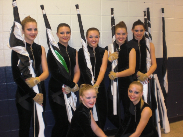 Desoto Central JV Winter Guard photo
