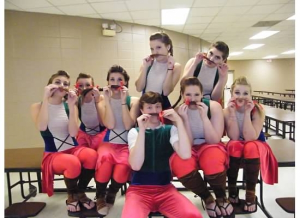 Desoto Central JV Winter Guard