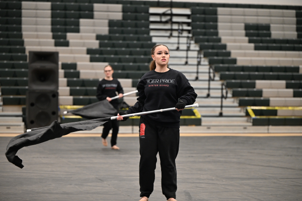 Caruthersville_Tiger Pride Winter Guard photo