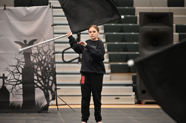 Caruthersville_Tiger Pride Winter Guard photo